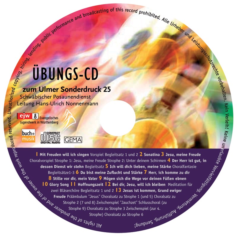 CD zum Ulmer Sonderdruck 25 - Übungs-CD