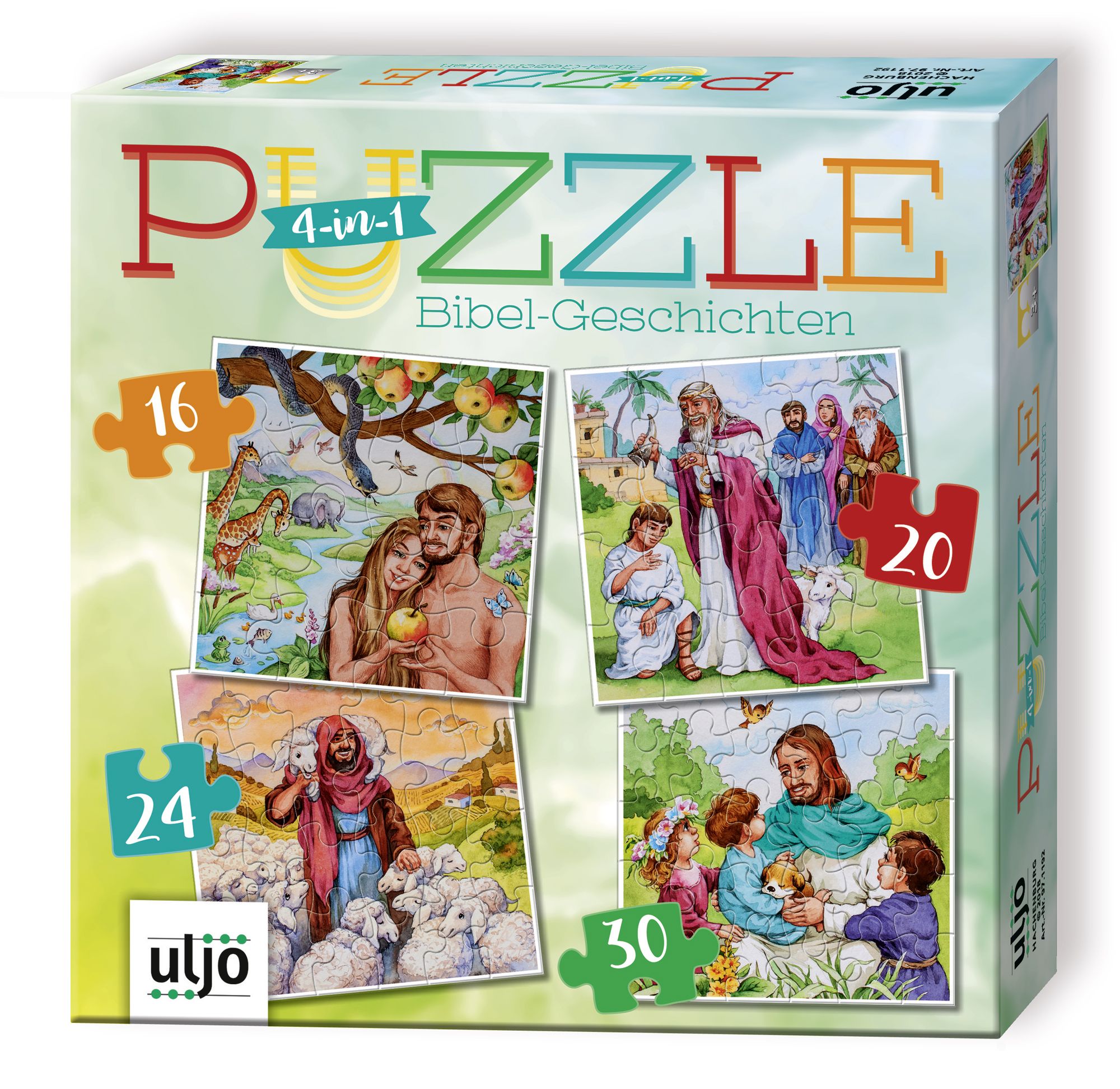 4-in-1-Puzzle Bibel-Geschichten